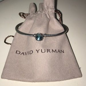 David Yurman Châtelaine Bracelet with Blue Topaz